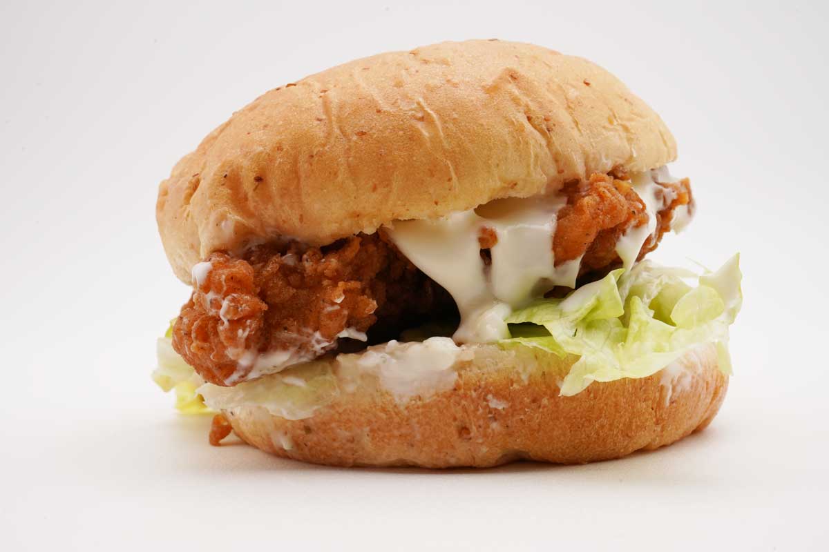 ケンタッキー「チーズにおぼれるフィレバーガー（クリーミーモッツァレラ）」