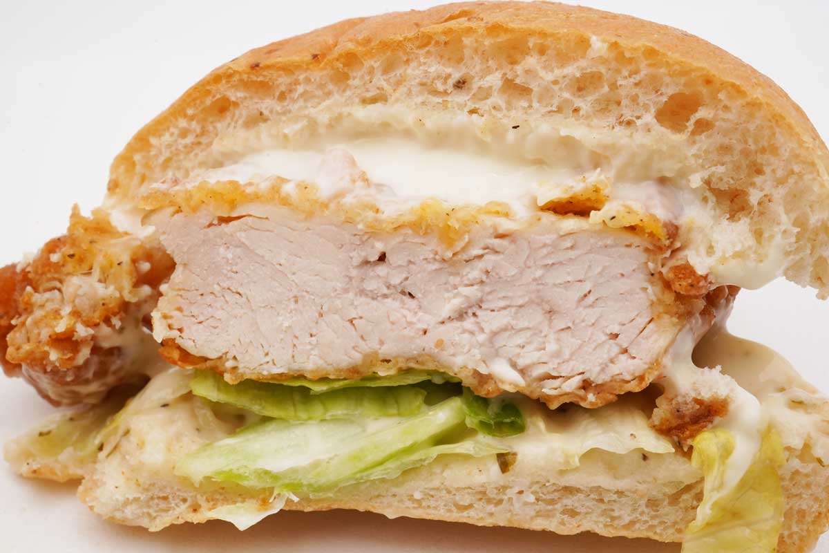 ケンタッキー「チーズにおぼれるフィレバーガー（クリーミーモッツァレラ）」