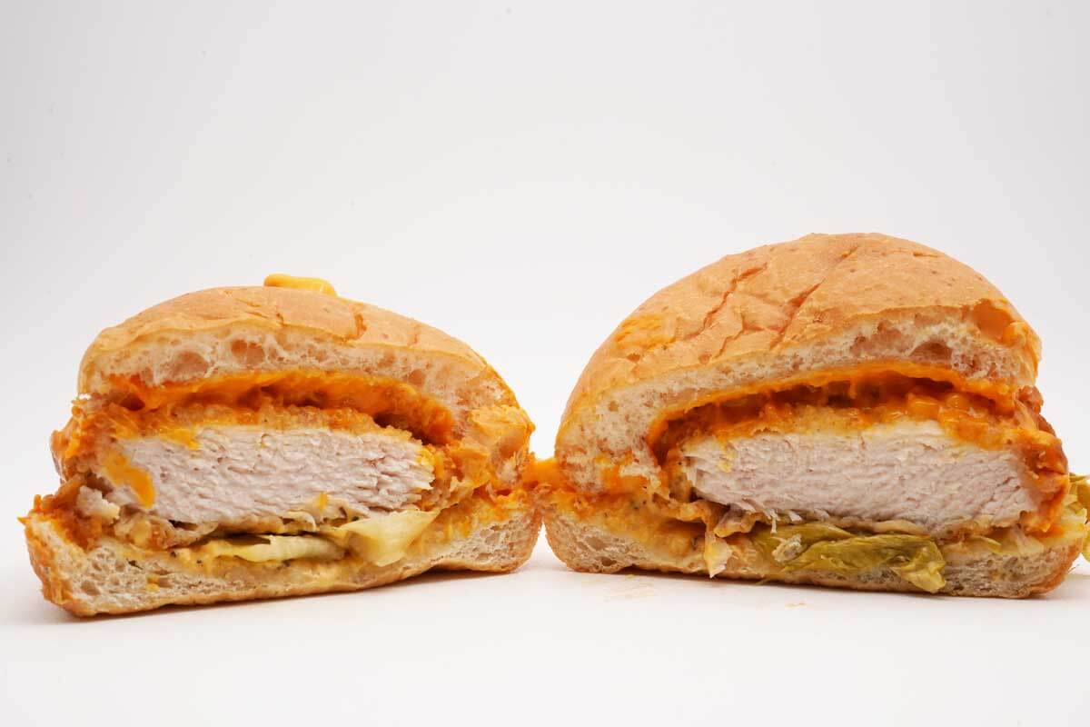 KFCチーズにおぼれるフィレバーガー