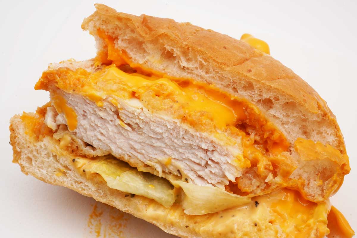 KFCチーズにおぼれるフィレバーガー