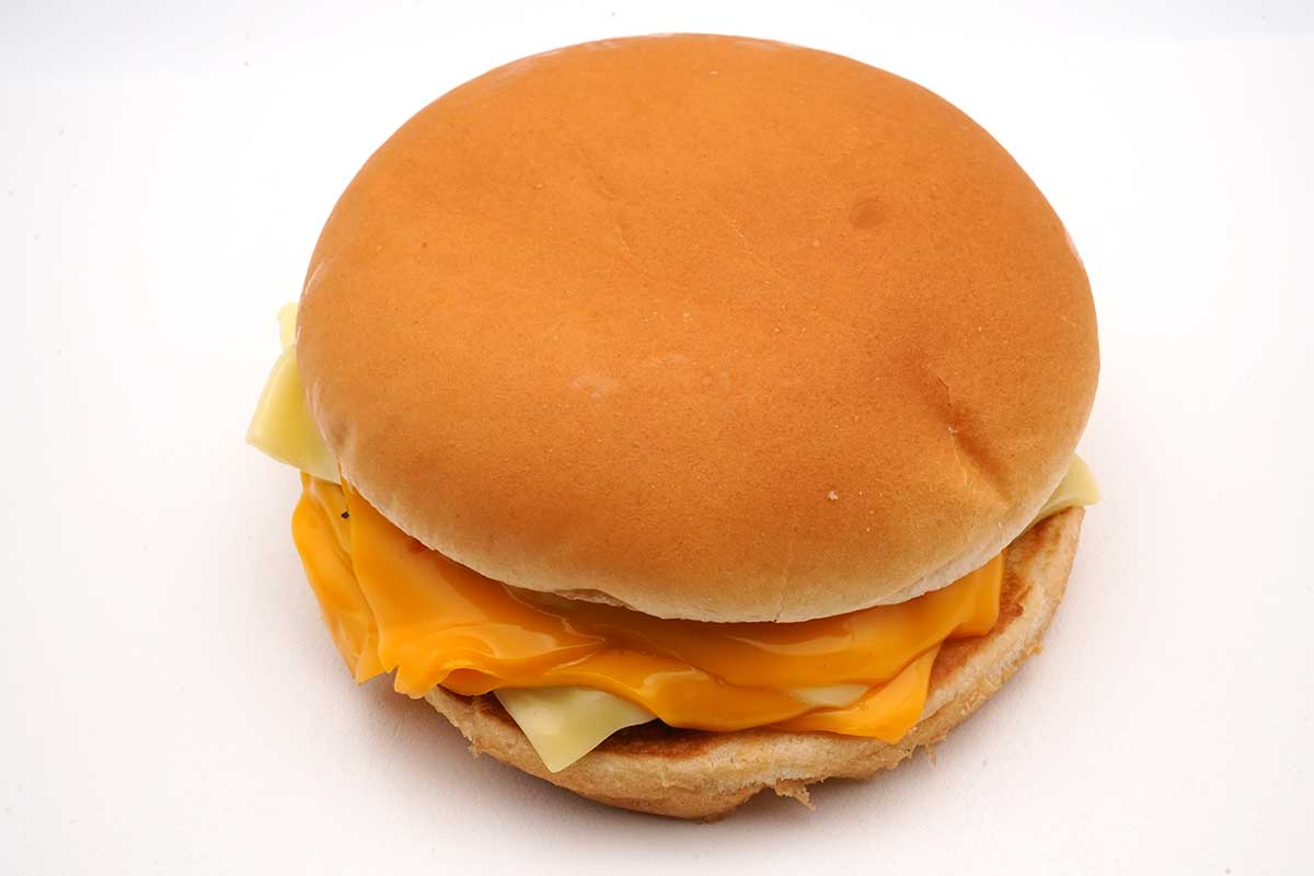 マクドナルドチーズチーズダブルチーズバーガー