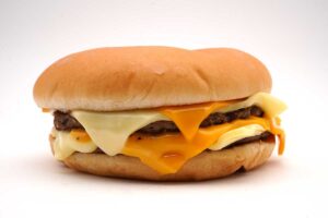 マクドナルドチーズチーズダブルチーズバーガー