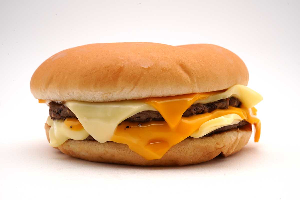 マクドナルドチーズチーズダブルチーズバーガー