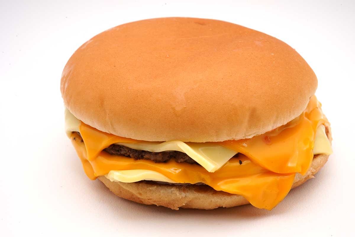 マクドナルドチーズチーズダブルチーズバーガー