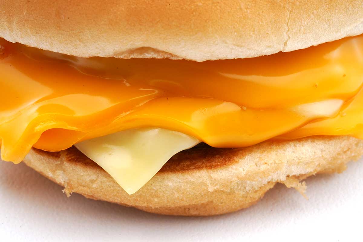 マクドナルドチーズチーズダブルチーズバーガー