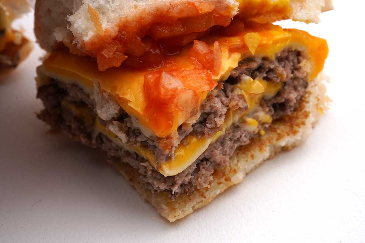 マクドナルドチーズチーズダブルチーズバーガー