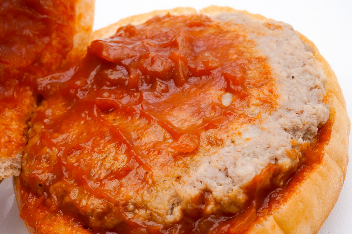 ファミマ松屋うまトマハンバーガー