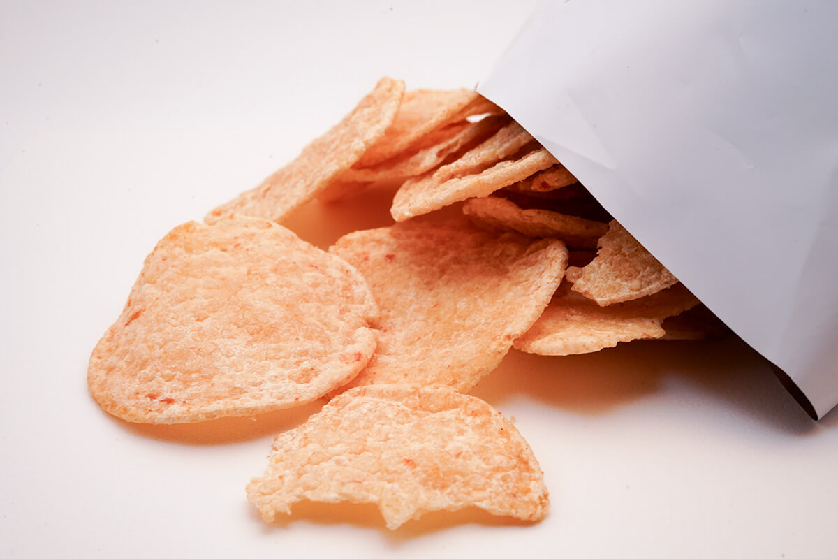 久世福商店お米チップス　米職人【えび味】