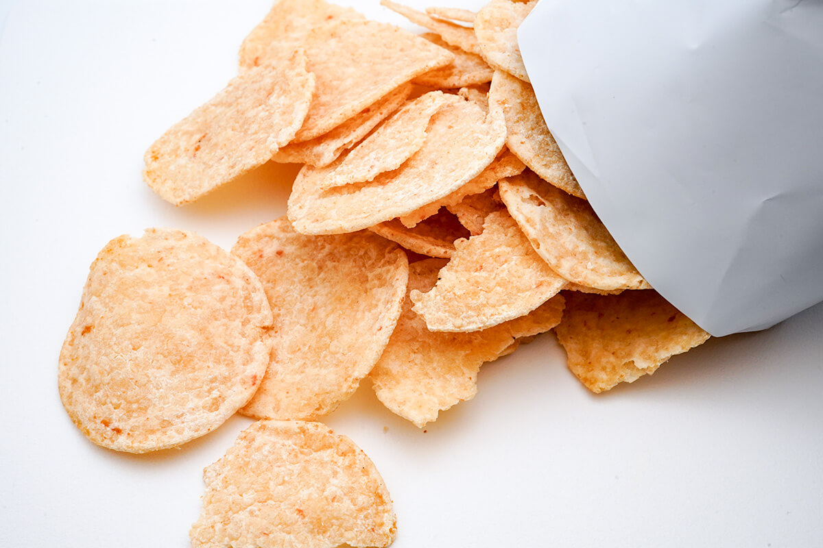 久世福商店お米チップス　米職人【えび味】