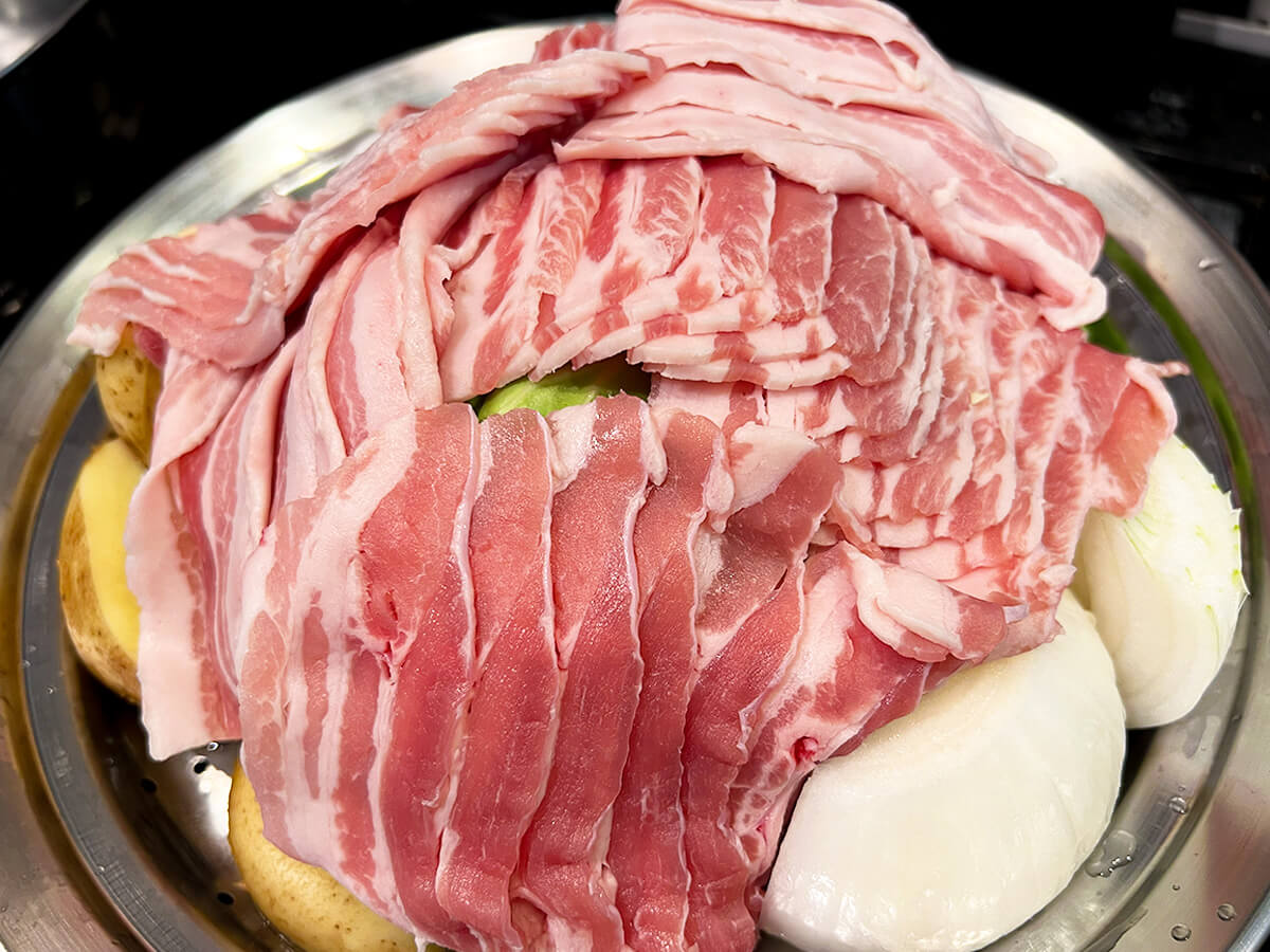 ケユカフライパン用フタ付きステンレス蒸し器