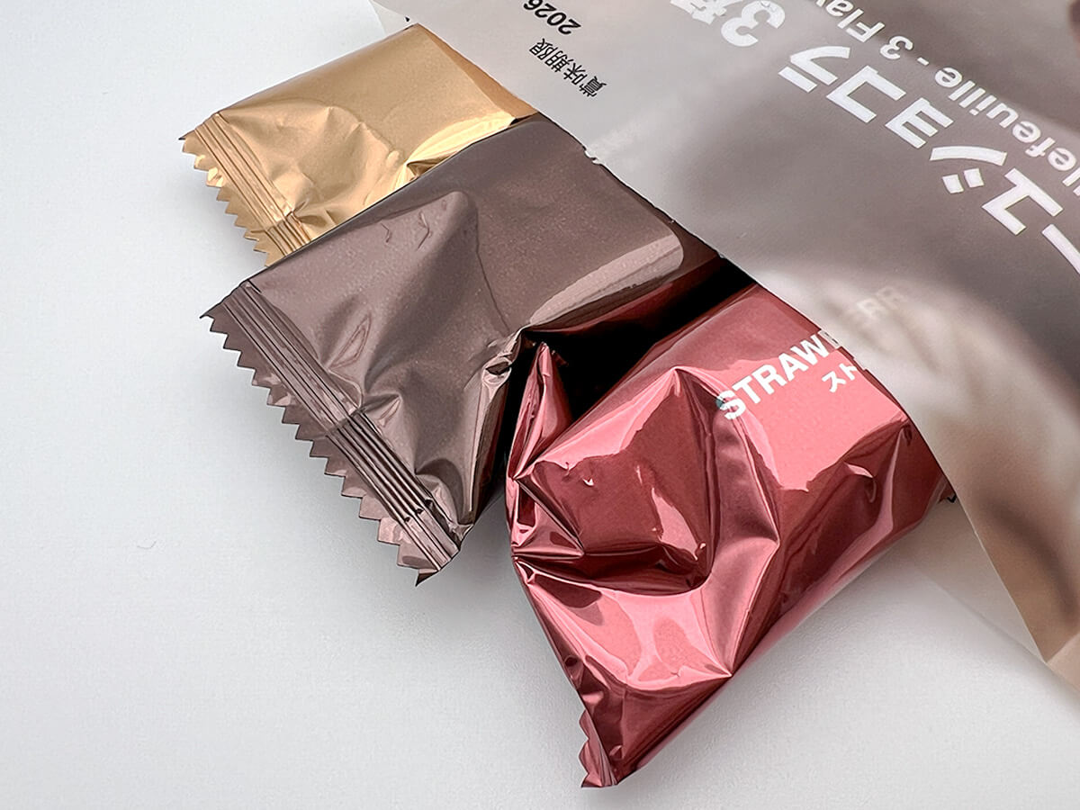 無印良品ミルフィーユショコラ 3種アソート