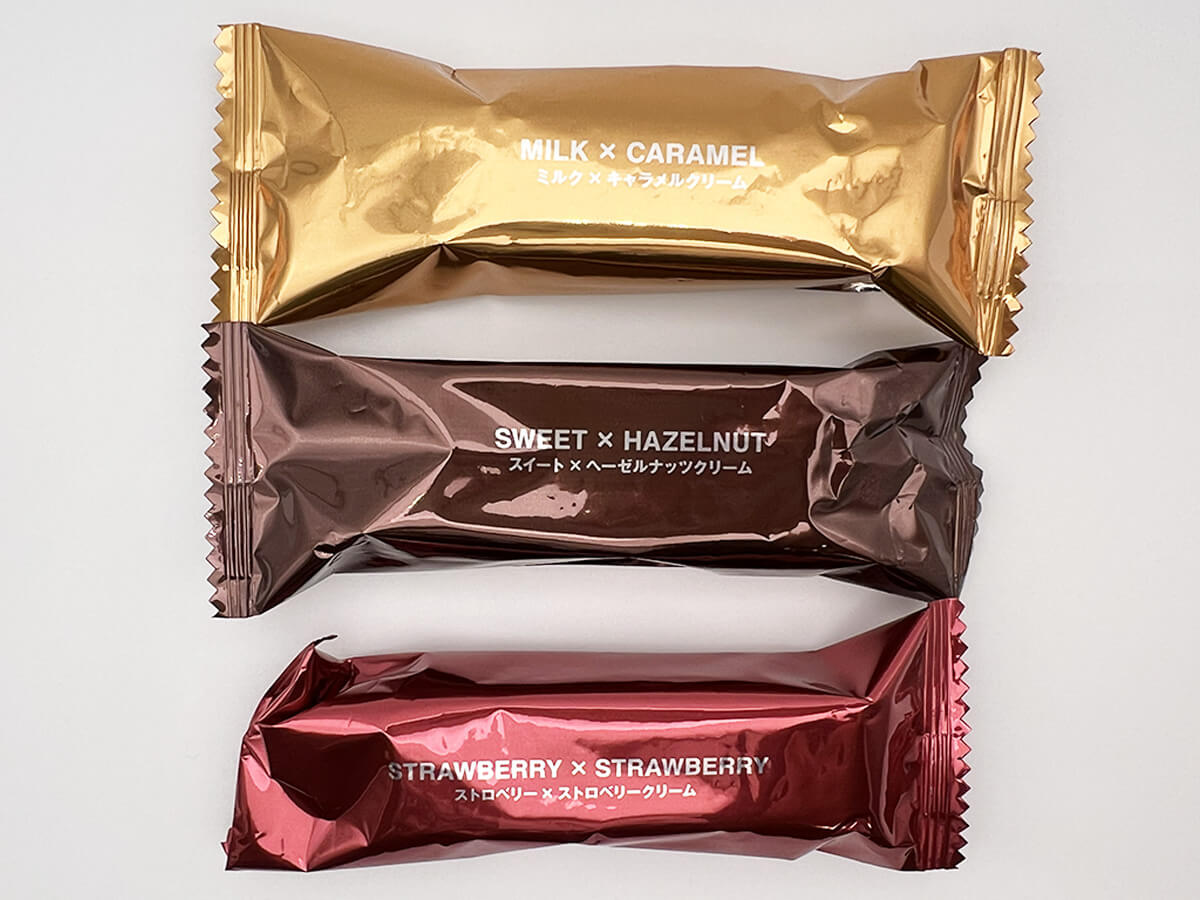 無印良品ミルフィーユショコラ 3種アソート