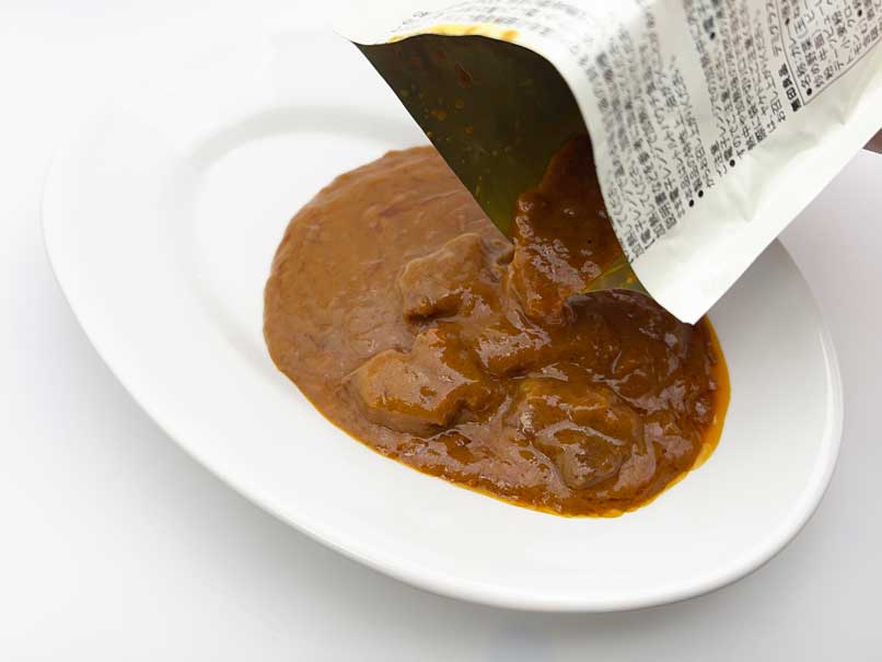 デミグラスソースの欧風ビーフカレー