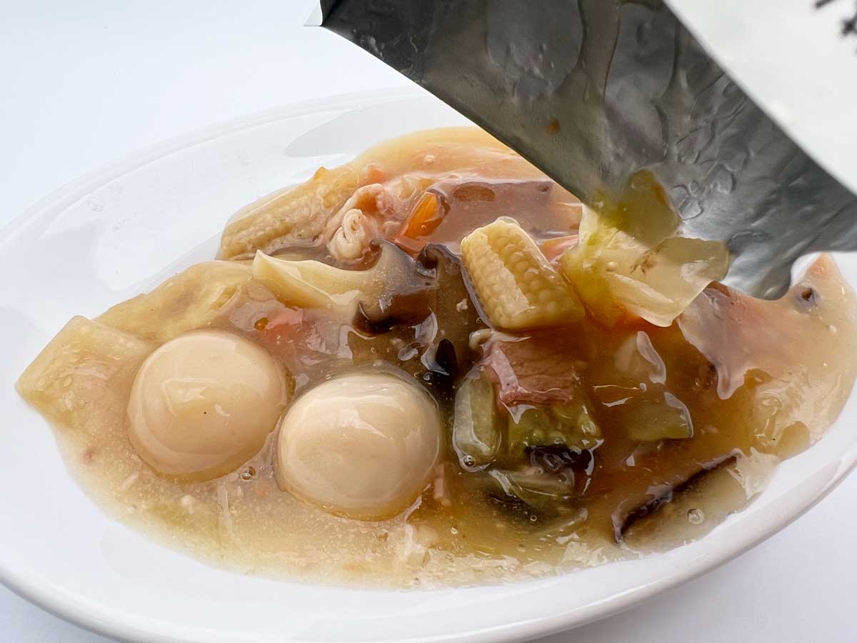 無印良品「ごはんにかける　八宝菜」