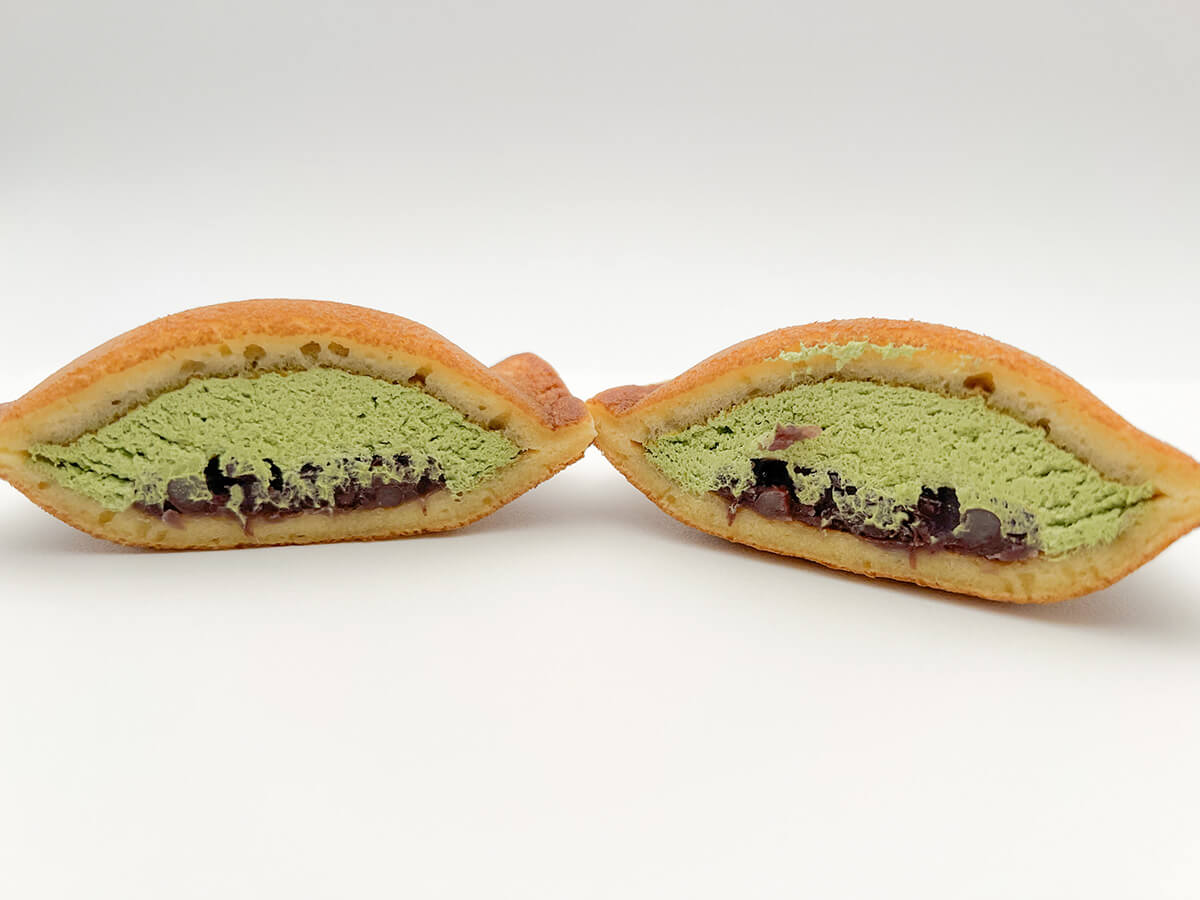 ローソン「どらもっち つぶあん&抹茶ホイップ」