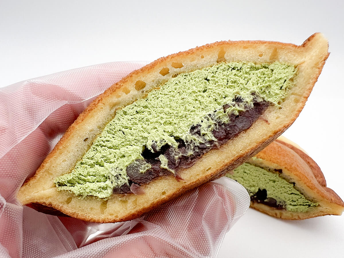 ローソン「どらもっち つぶあん&抹茶ホイップ」