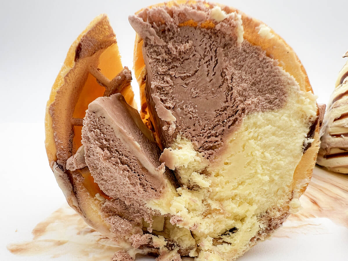 ファミマ「赤城　たっぷりソフト　チョコバナナ」