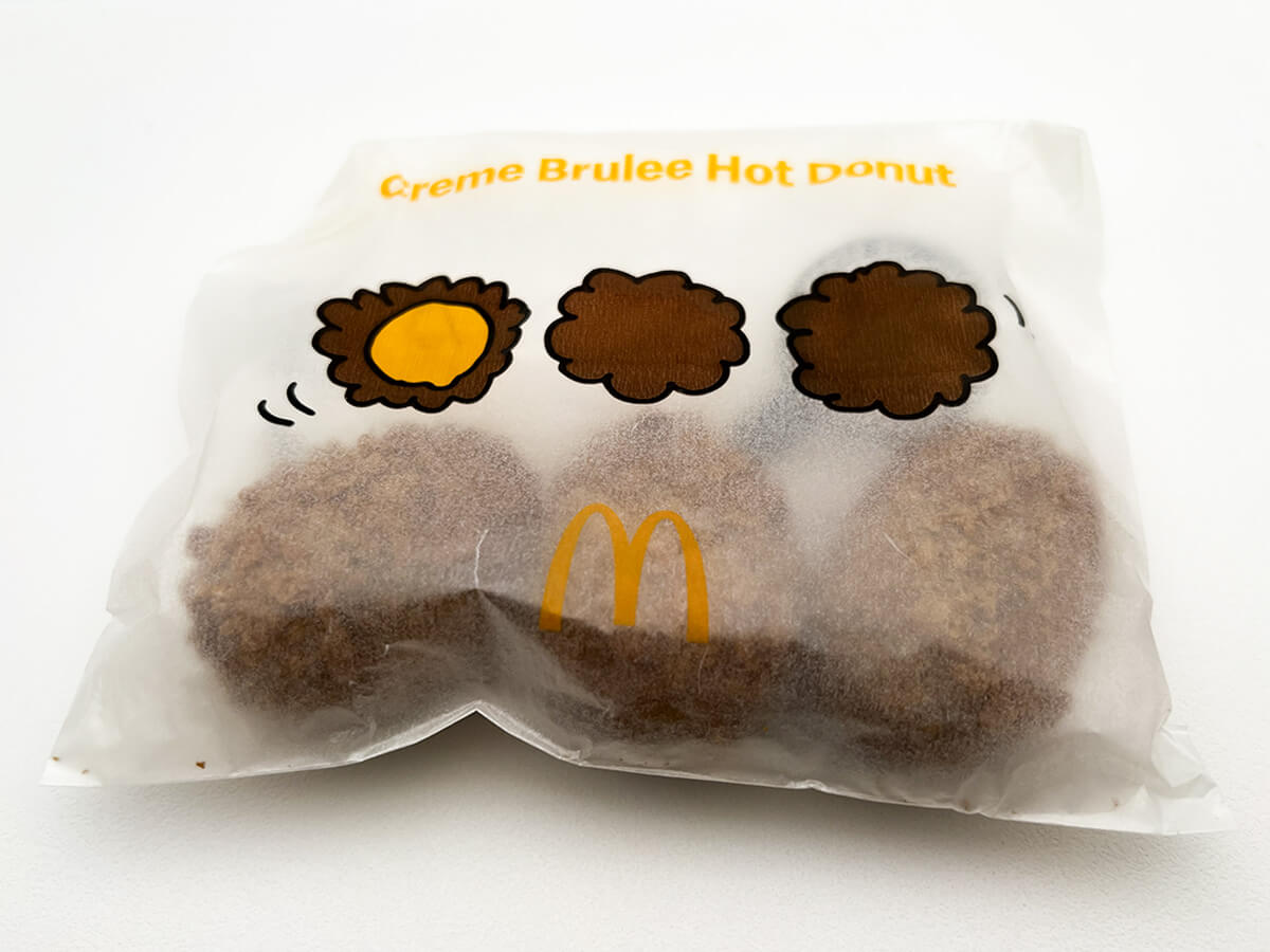 マクドナルドクリームブリュレホットドーナツ