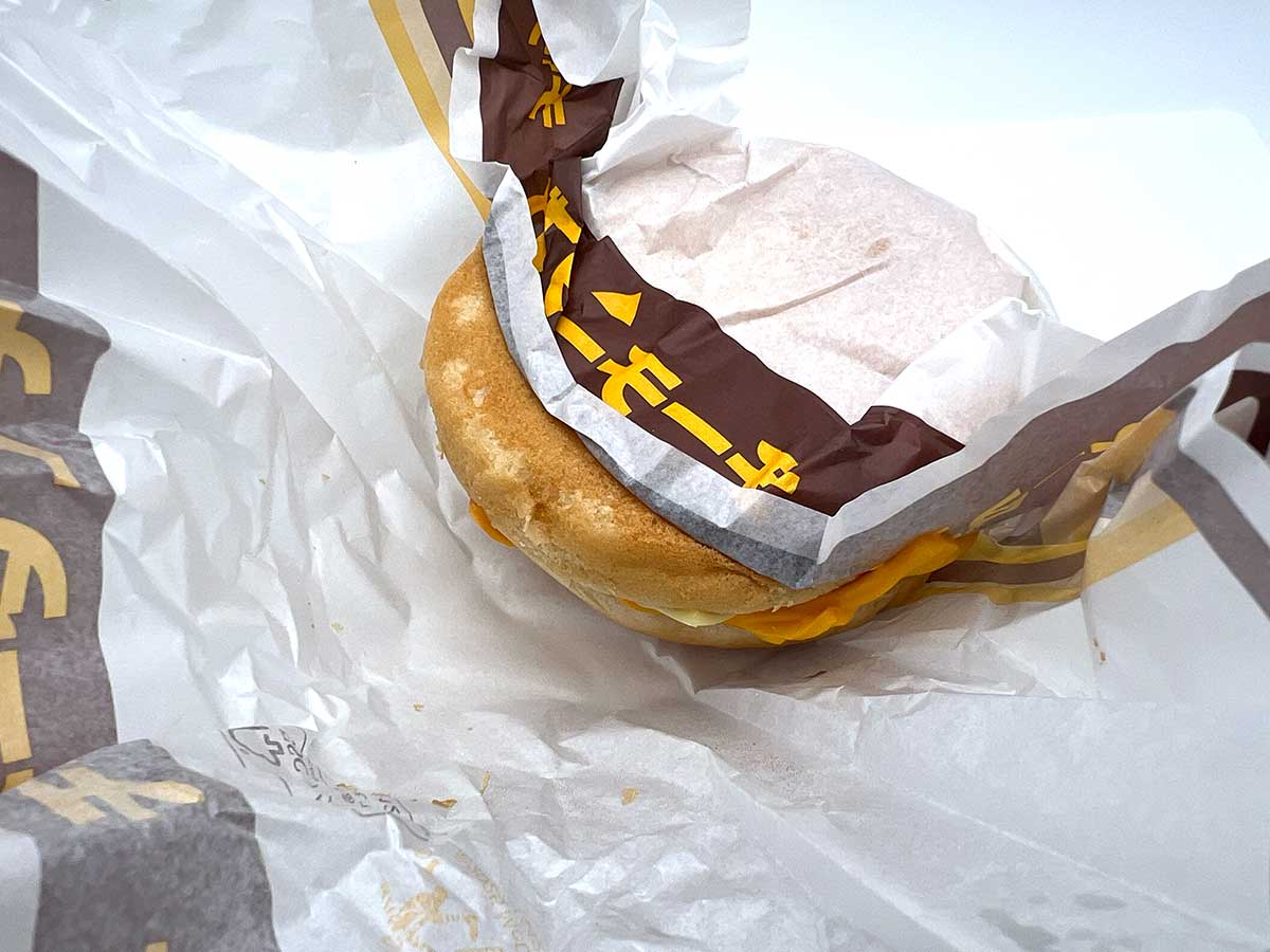 マクドナルドチーズチーズダブルチーズバーガー