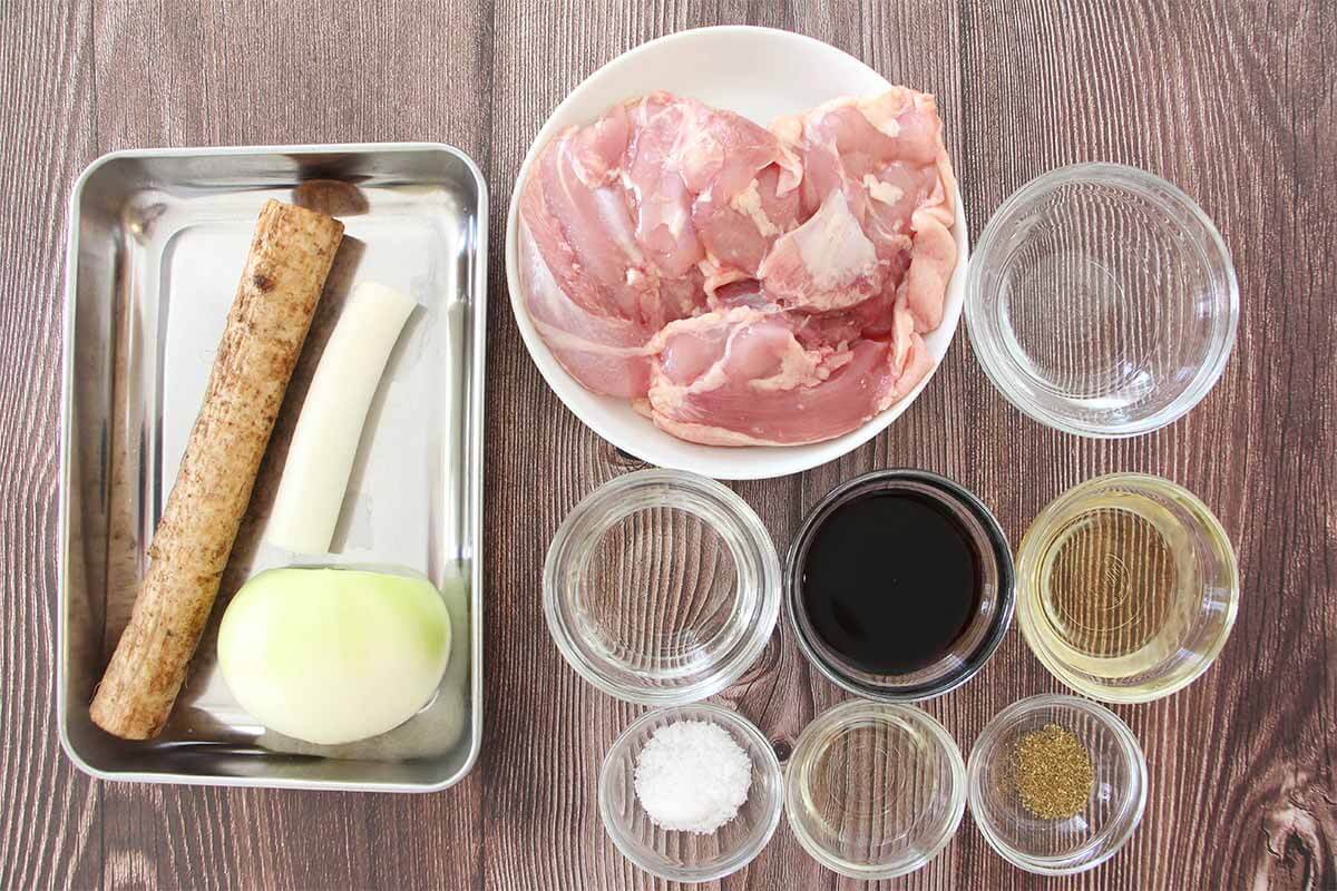 笠原将弘さん「鶏もも肉のごぼう照り焼き」