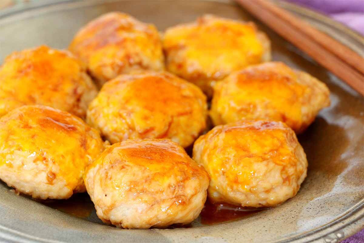 笠原将弘さん「ふんわりつくねの照り焼き」