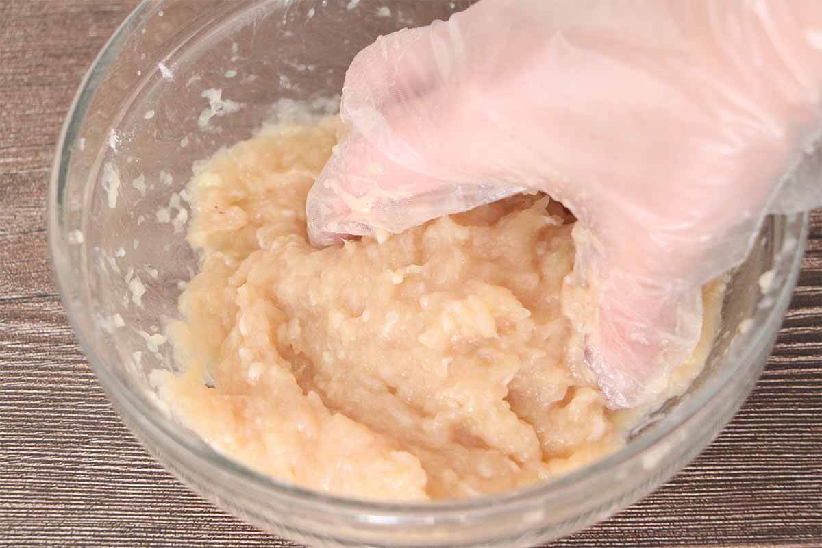 笠原将弘さん「ふんわりつくねの照り焼き」