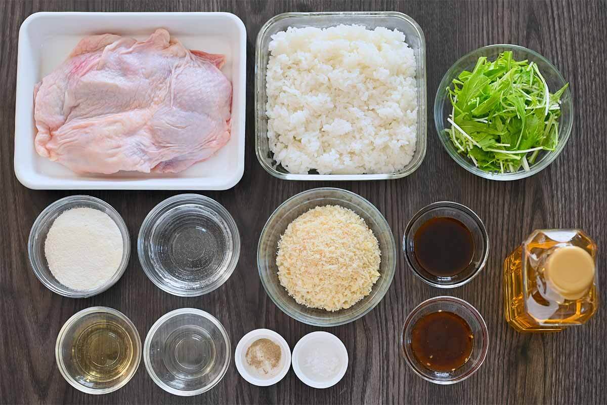 山本ゆりさん「サクサクチキンカツ丼」