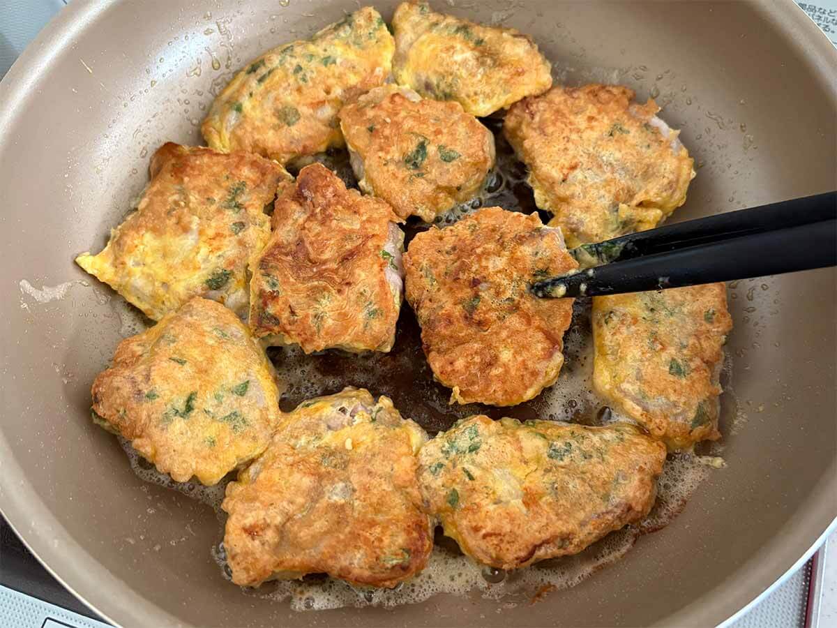 タサン志麻さん「青じそとチーズのピカタ」