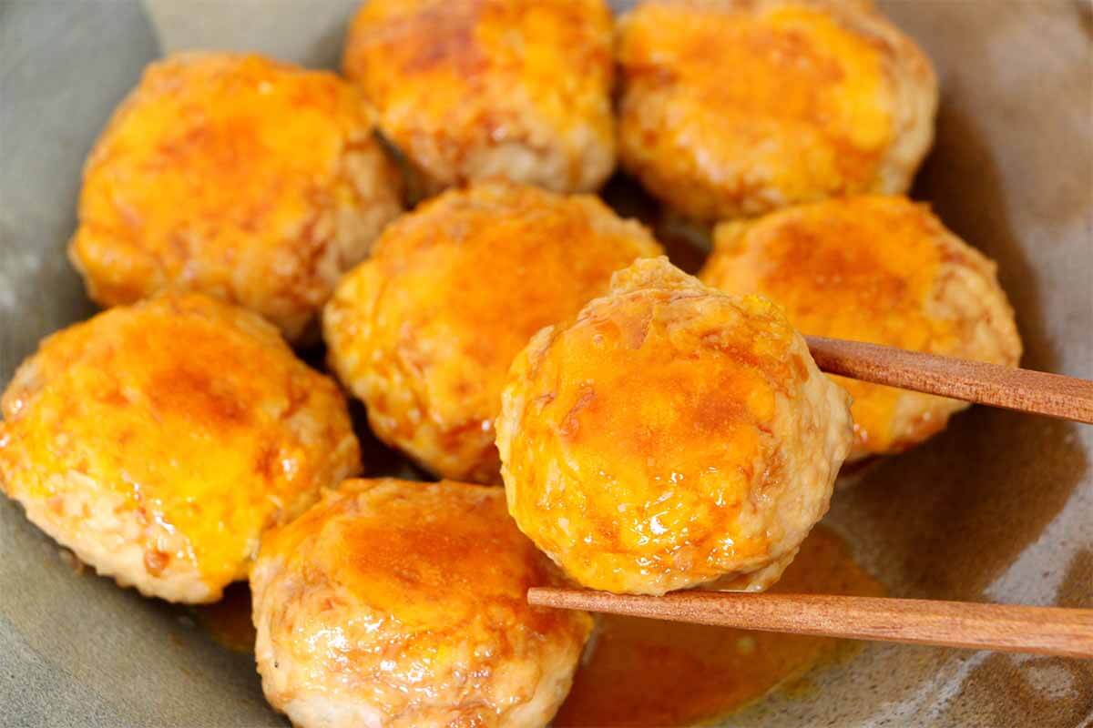 笠原将弘さん「ふんわりつくねの照り焼き」