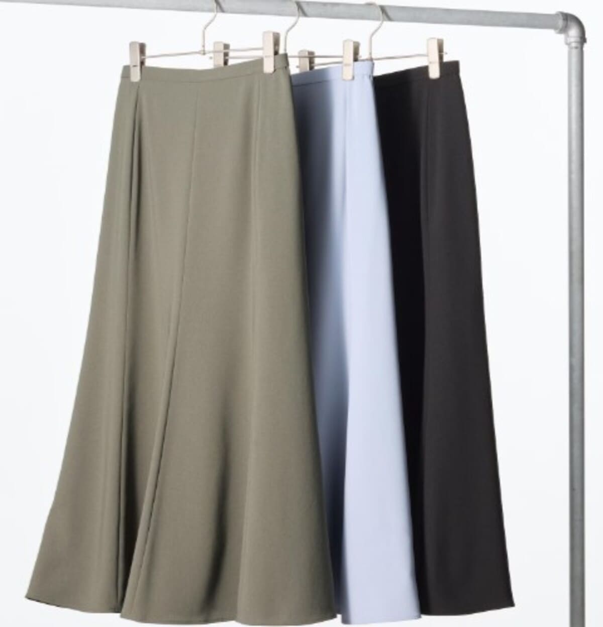 ユニクロ　マーメイドマキシスカート