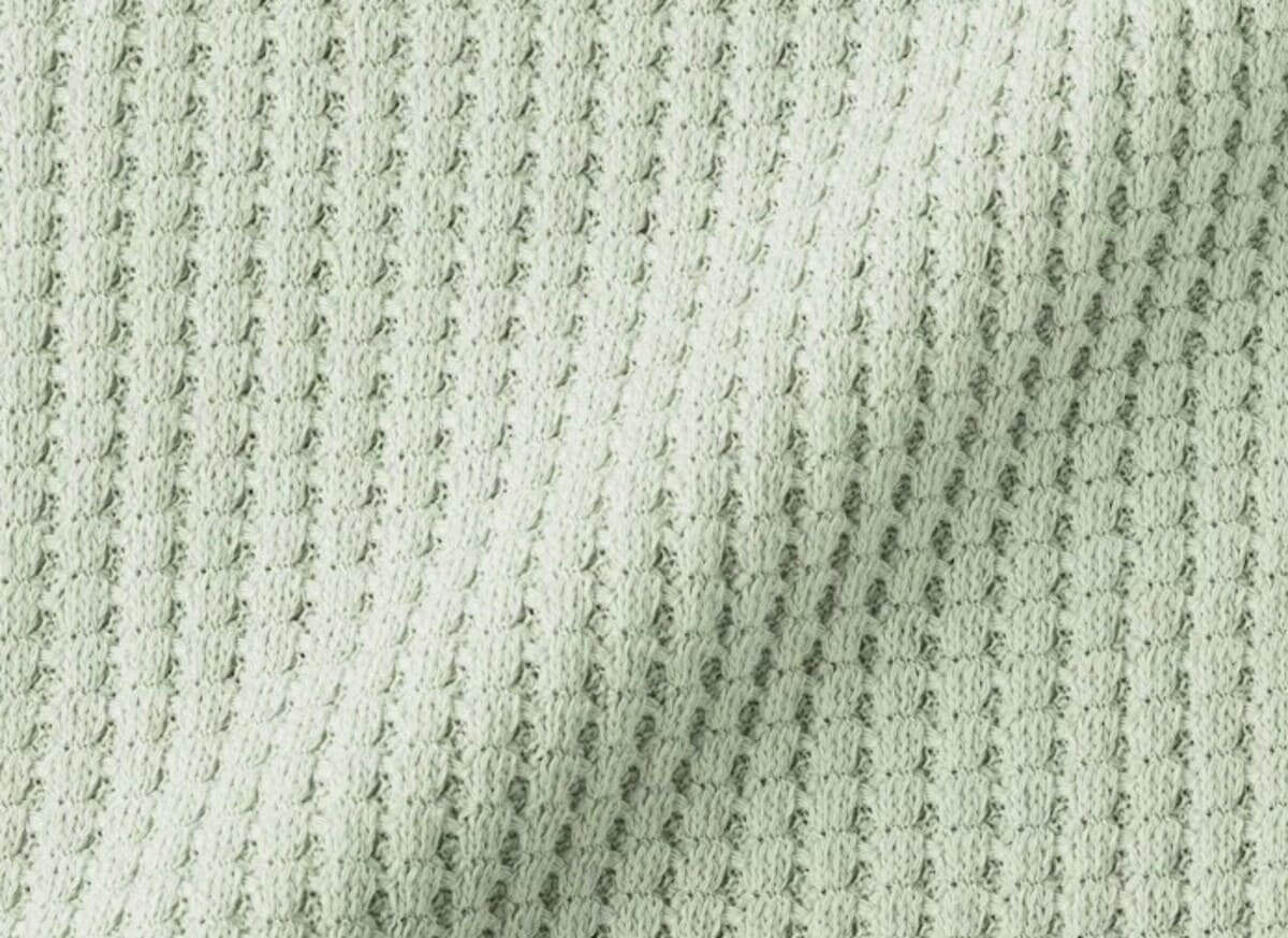 無印良品　婦人　ざっくり編んだ　ロングパンツ