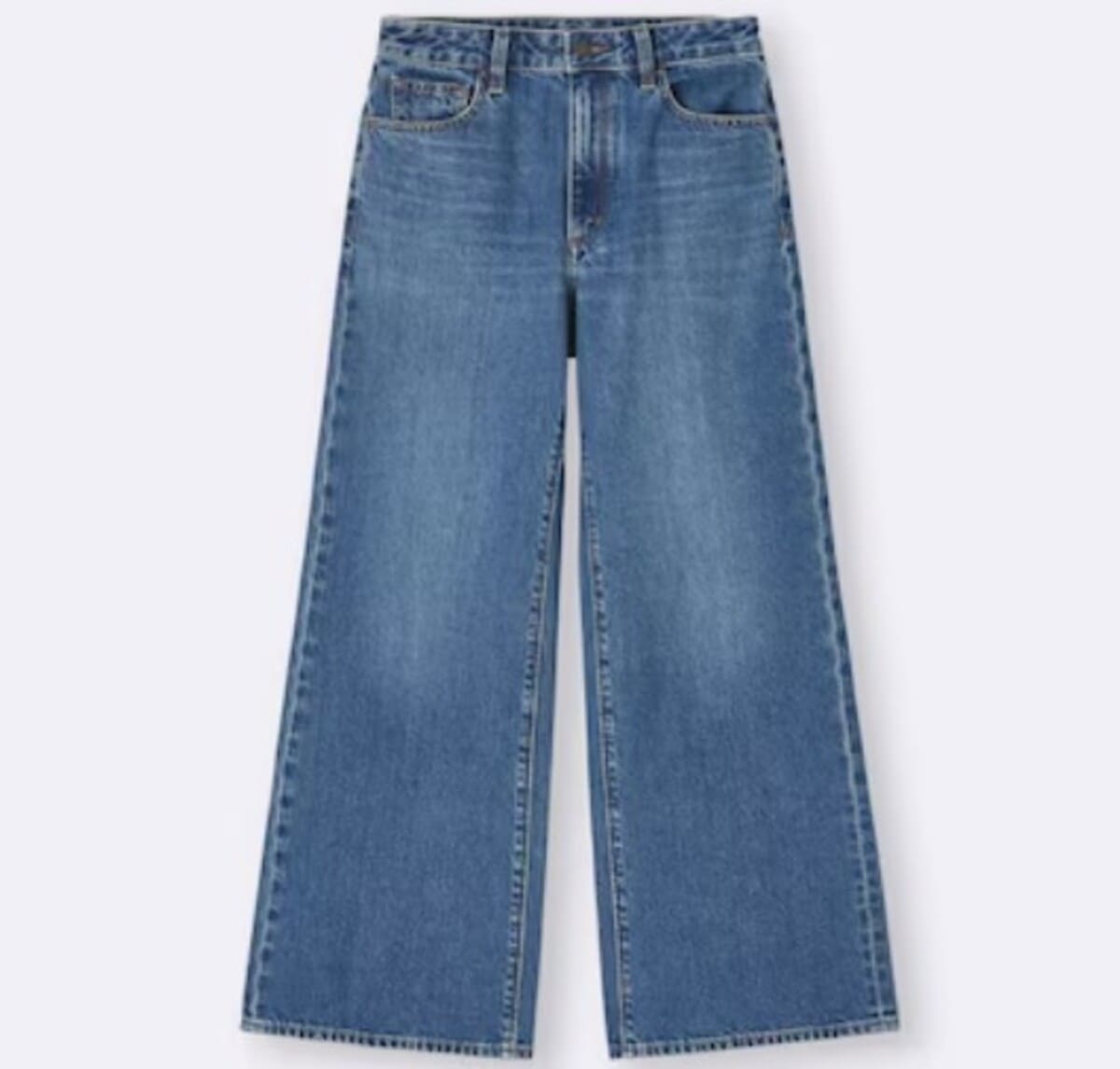 GU　バギーフレアジーンズ