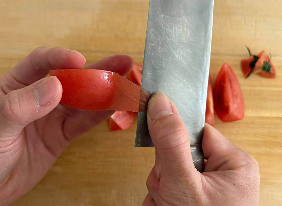 和田明日香さん「トマトのおひたし」