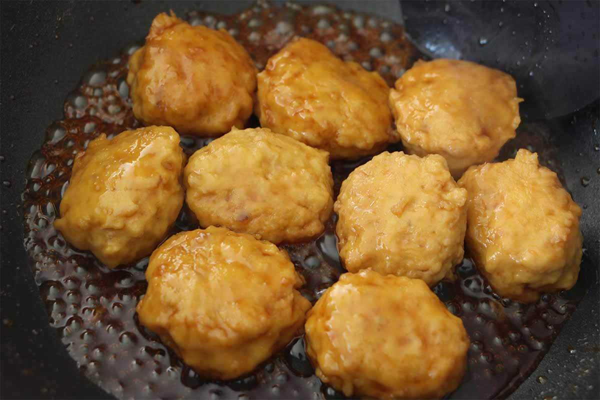 土井善晴さん「鶏だんごの照り煮」