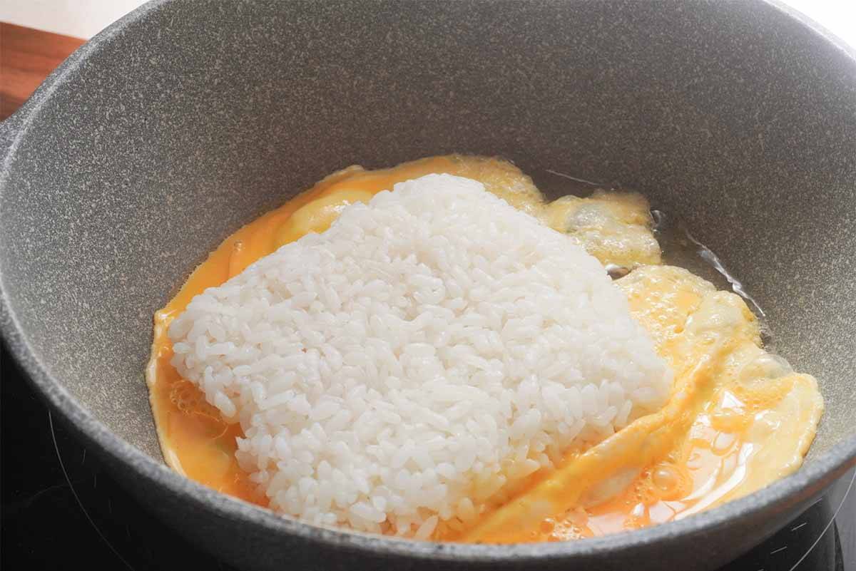 松茸香る和風チャーハン