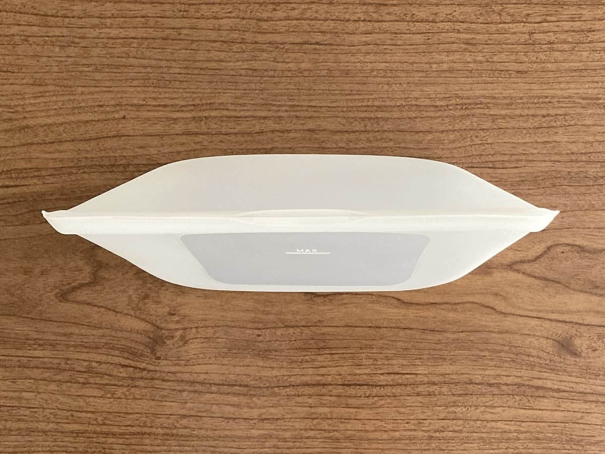 ダイソー「チャック式シリコーン保存袋」