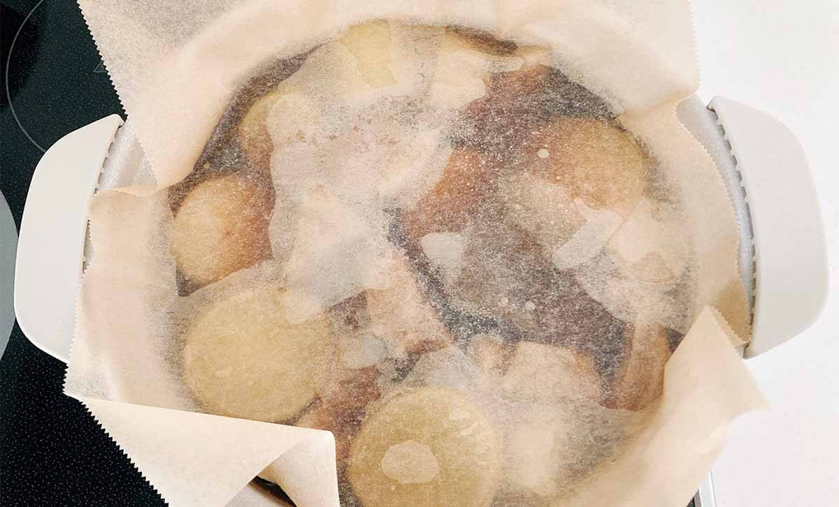 栗原はるみさん「大根と豚肉のべっこう煮」