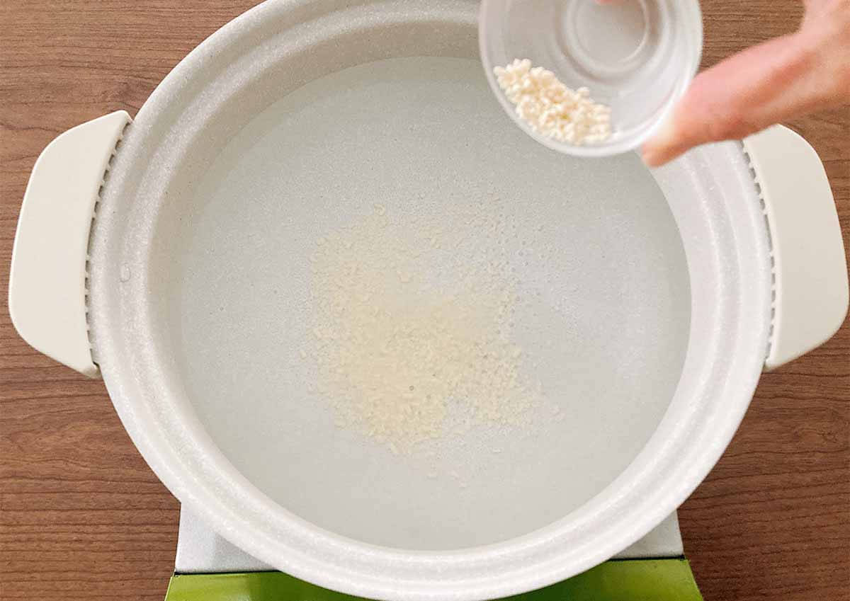 栗原はるみさん「きのこスープ鍋」