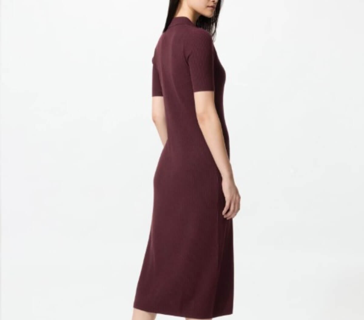 ユニクロ ウォッシャブルスキッパーポロワンピース