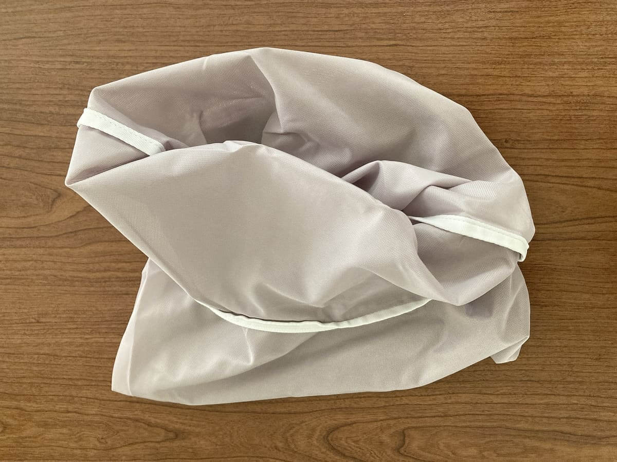 無印良品「ポリエステル両面使える洗濯ネット 平型」
