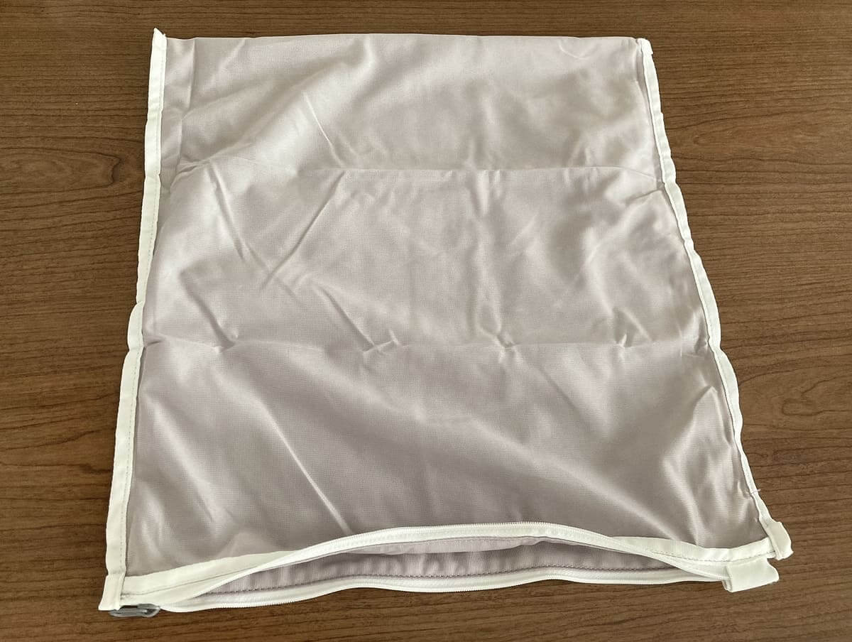 無印良品「ポリエステル両面使える洗濯ネット 平型」