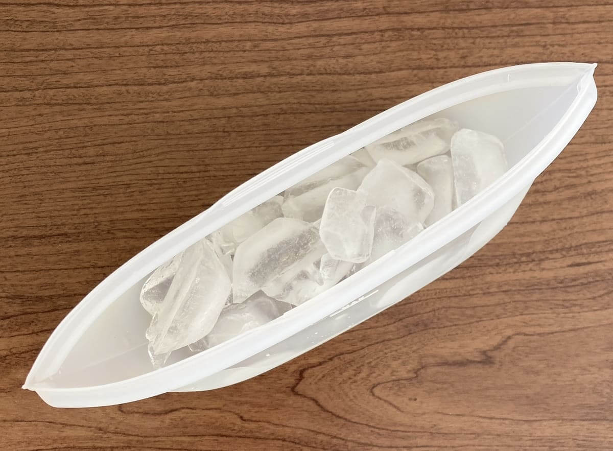 ダイソー「チャック式シリコーン保存袋」