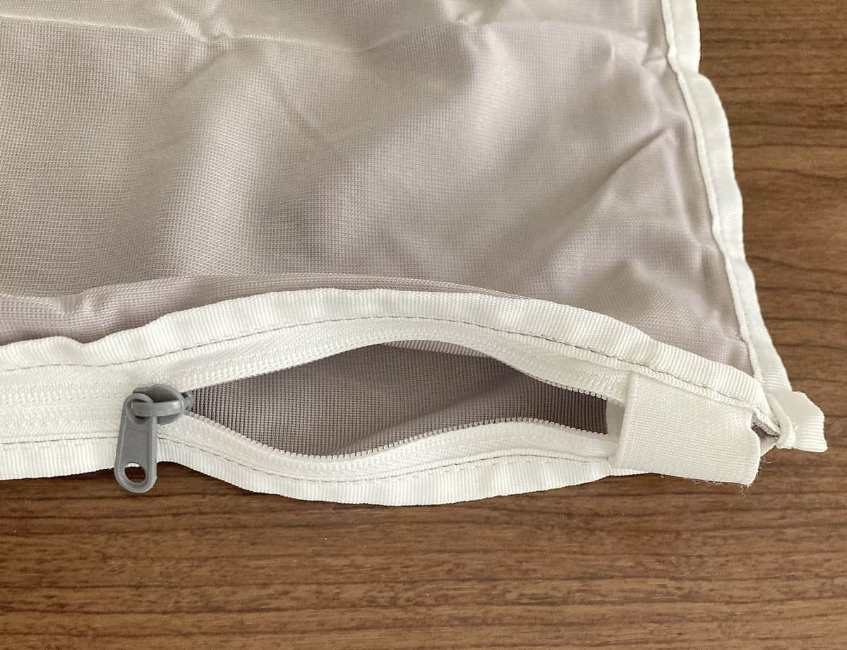 無印良品「ポリエステル両面使える洗濯ネット 平型」