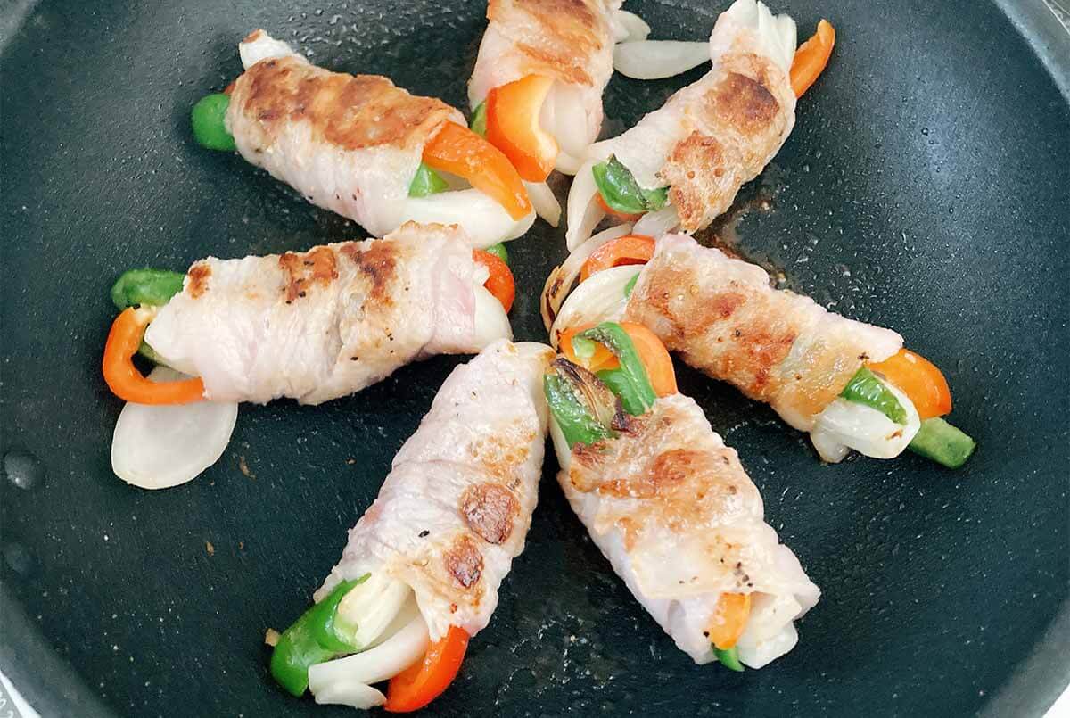 タサン志麻さん「肉巻き（豚バラ肉＆野菜）」