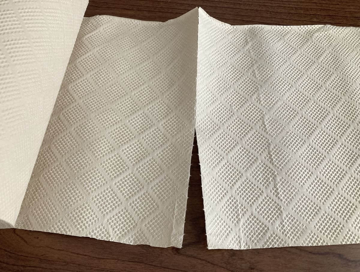 無印良品「竹100％キッチンペーパー」