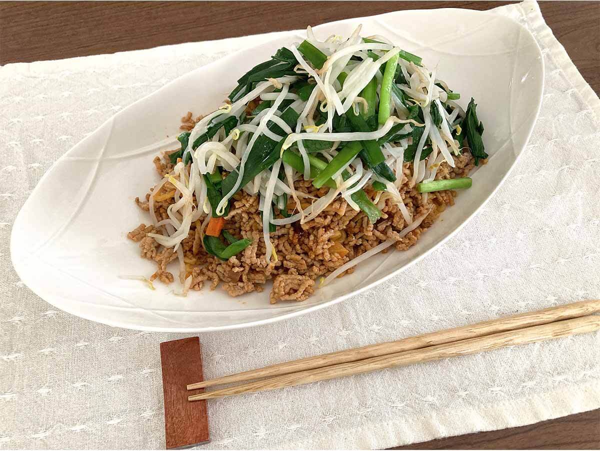 タサン志麻さん「辛ラーメンのまぜそば」