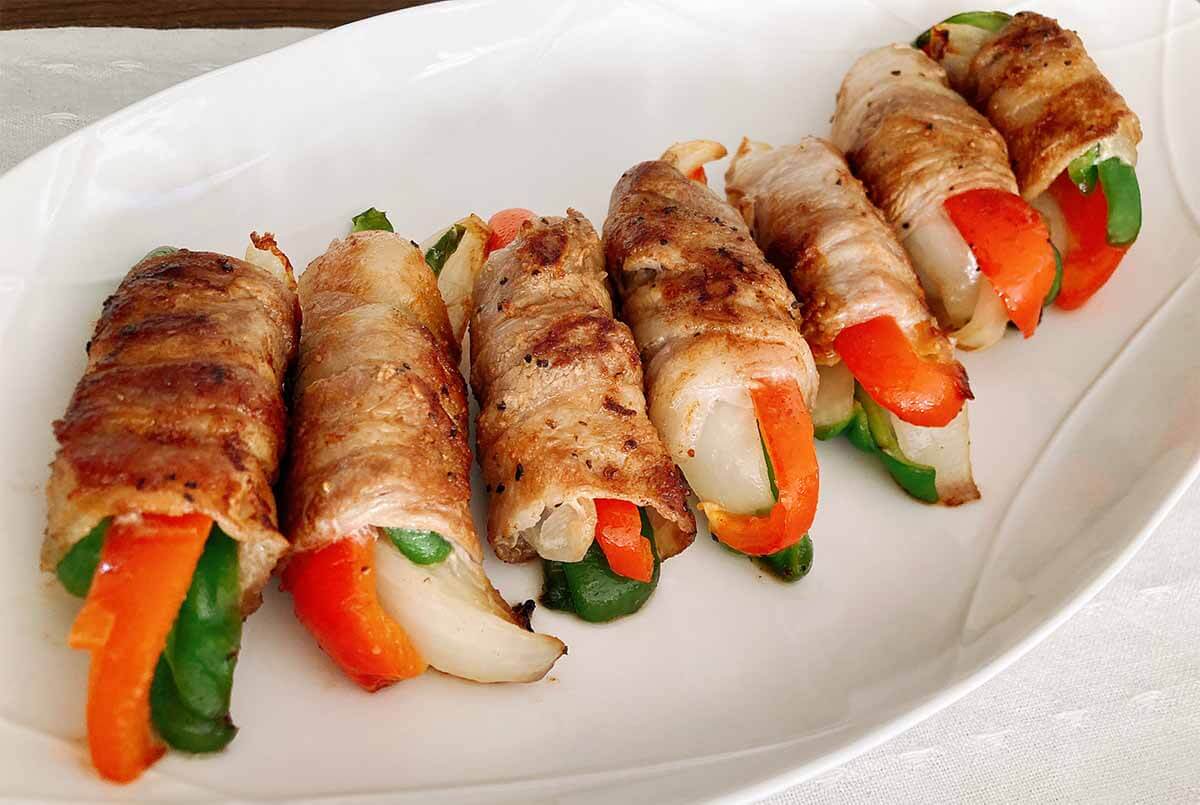 タサン志麻さん「肉巻き（豚バラ肉＆野菜）」