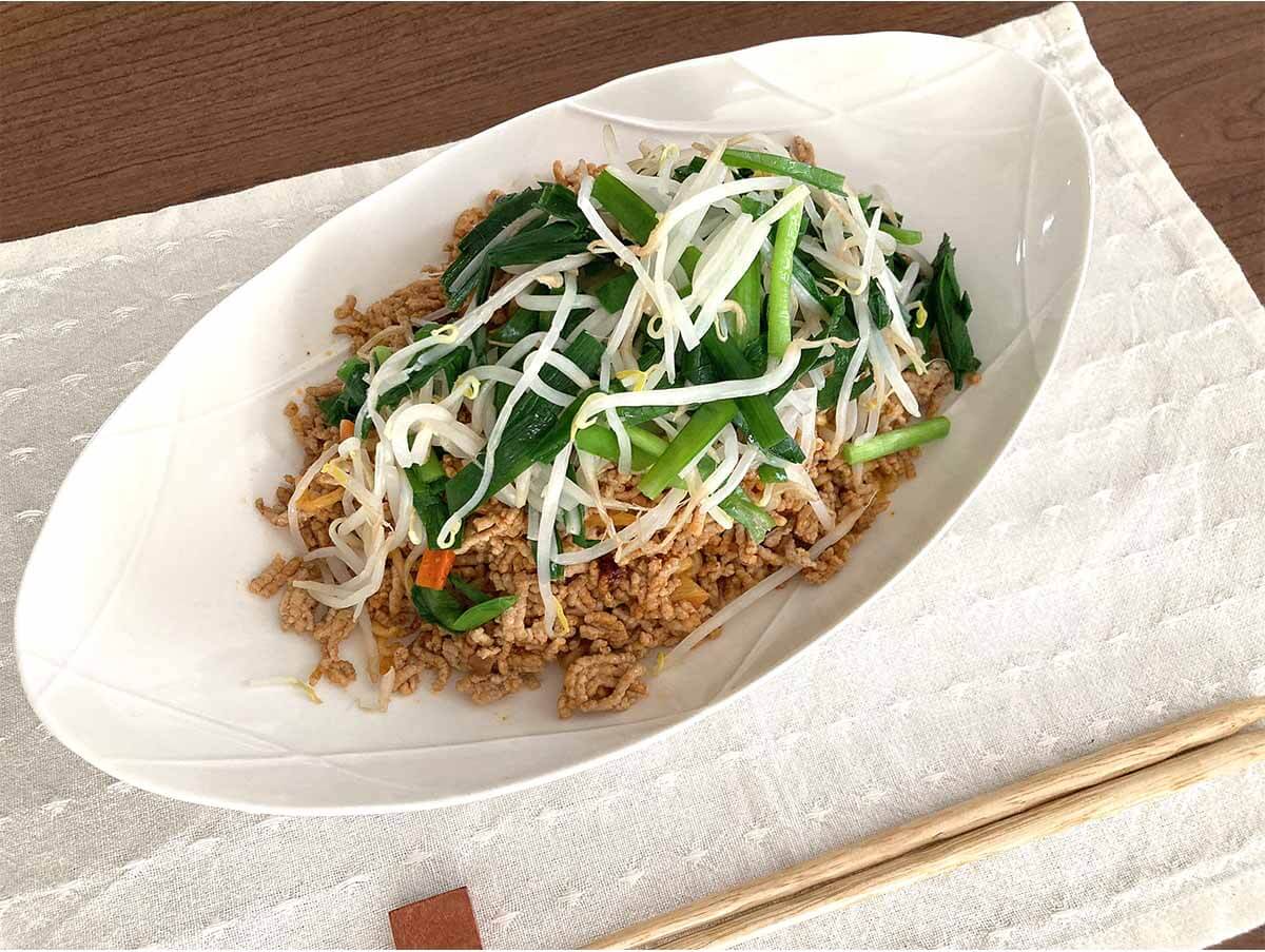 タサン志麻さん「辛ラーメンのまぜそば」