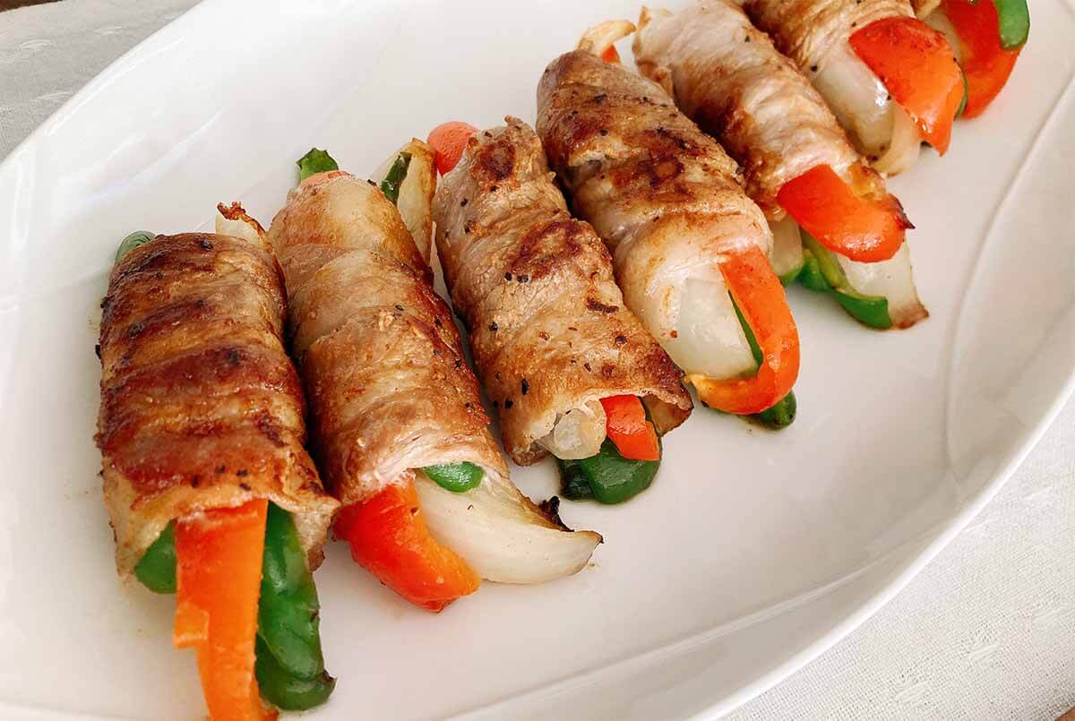 タサン志麻さん「肉巻き（豚バラ肉＆野菜）」