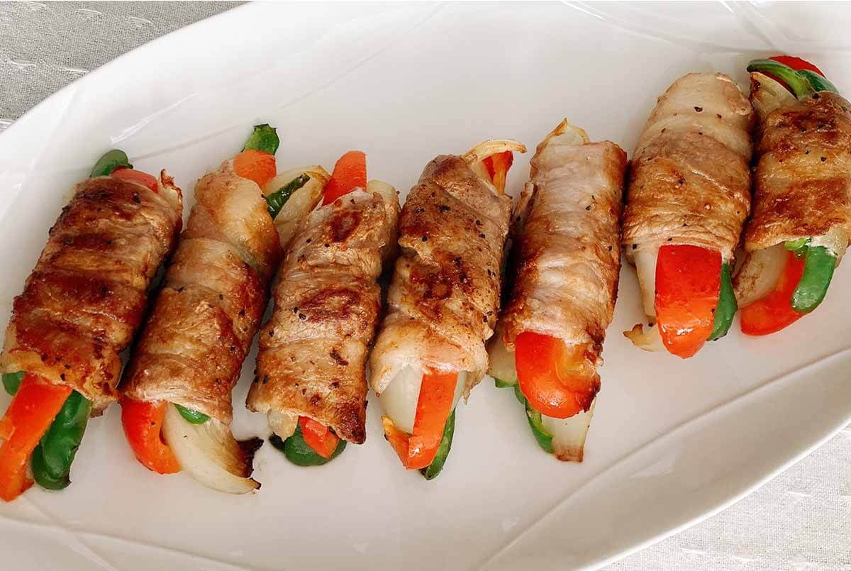 タサン志麻さん「肉巻き（豚バラ肉＆野菜）」